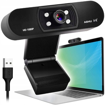 ВЕБ-КАМЕРА ВЕБ-КАМЕРА FULL HD LED МИКРОФОН