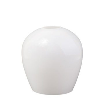 Скляний абажур 4651 білий E27 коньяк діам. 16 см