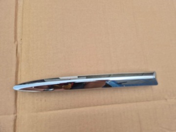 Fiat 500 lewy chrom zderzaka. 2007-.Listwa.USA.