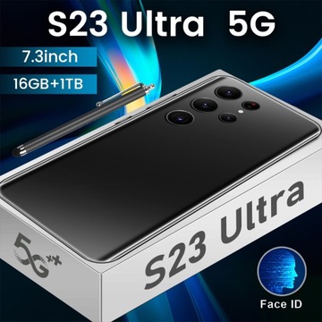 S23Ultra 7,3 дюйма 16G Android телефон