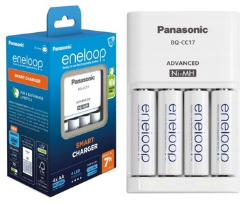 УМНОЕ ЗАРЯДНОЕ УСТРОЙСТВО ENELOOP + 4XENELOOP 2000MAH
