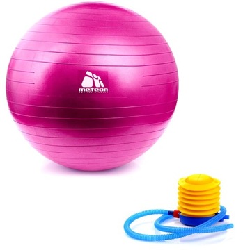 Рожевий м'яч для вправ для вагітних жінок 55 см
