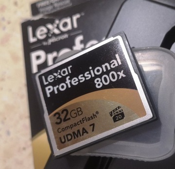 LEXAR PRO 32GB 800x UDMA 7 оригінал з США