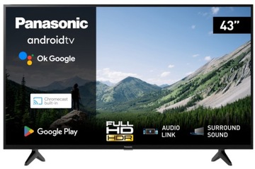Panasonic TX-43msw504 Android TV LED FHD 43 " DVB-T2