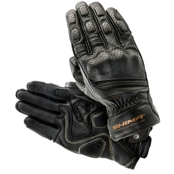 Мотоциклетные перчатки SHIMA AVIATOR BLACK R. M