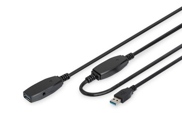 кабель USB 3.0 A-A удлинитель 10 м активный Digitus