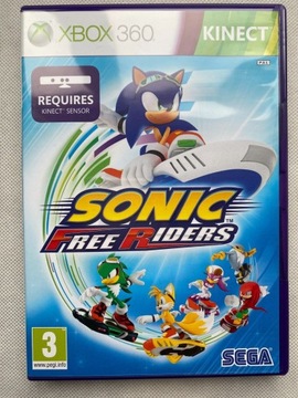 Sonic Free Riders Kinect Microsoft Xbox 360