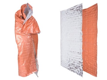 Спасательное тепловое одеяло NRC Orangesilver MFH
