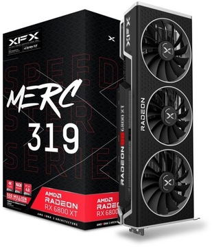 Видеокарта XFX Radeon RX 6800 XT Speedster MERC 319 16 ГБ