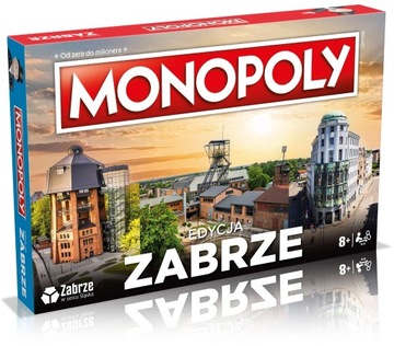 MONOPOLY ZABRZE СТРАТЕГІЧНА НАСТІЛЬНА ГРА