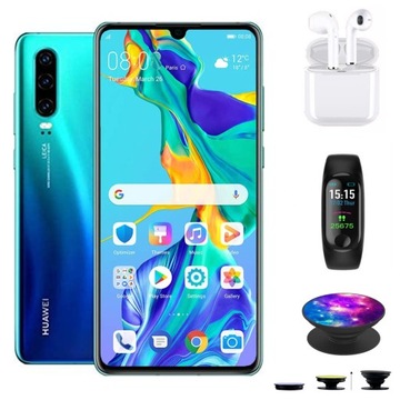 Смартфон Huawei P30 6 ГБ / 128 ГБ синій