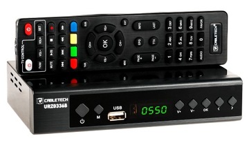Cabletech URZ0336B декодер / тюнер DVB-T2 HEVC H. 265