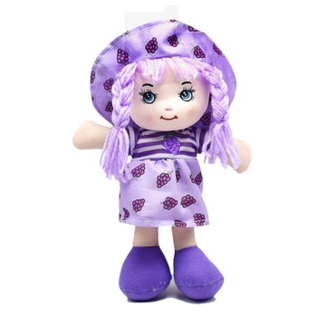 Ганчіркова лялька LALALOOPSY фіолетова дівчина zPL