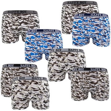 8PACK БОКСЕРИ ТРУСИ ХЛОПЧИК REGULAR РОЗМІР 134-140