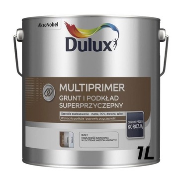 Dulux грунтовка и грунтовка MULTIPRIMER белая база 1л