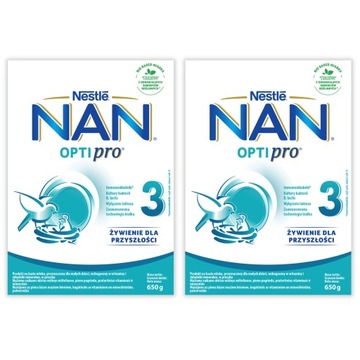 Nestle NAN 3 набір 2x 650 г