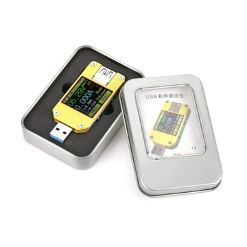Тестер USB UM34 / UM34C Тип-C ЖК-мультиметр USB 3.0