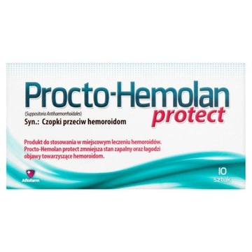 Procto-Hemolan Protect суппозитории против геморроя 1