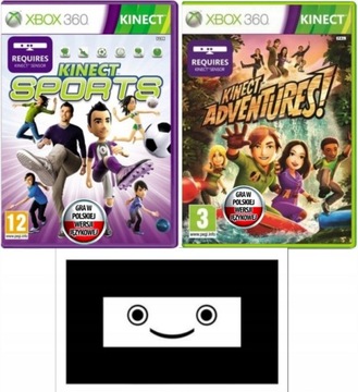 Kinect Adventures + Kinect Sports XBOX 360