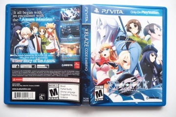 SONY PS VITA - XBlaze code EMBRYO