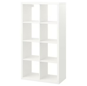 IKEA kallax белый книжный шкаф 77 x 147 x 39 для хранения книг игрушки