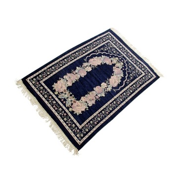 Мусульманский синель молитвенный коврик портативный прямоугольный ковер
