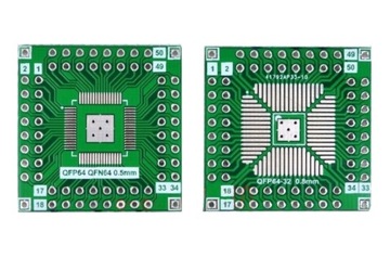 Адаптер qfp64 qfn64 QFP32 0.5 0.8 mm