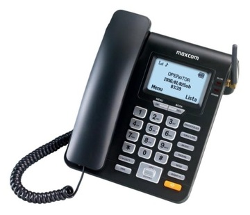 Телефон Maxcom MM 28D черный