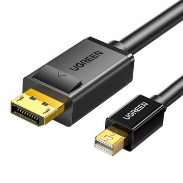 UGREEN кабель провод Mini DISPLAYPORT-DISPLAYPORT 1.2 4K 60Hz 1.5 m