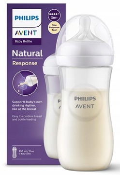 AVENT антиколікова пляшка NATURAL 3 RESPONSE 330ml