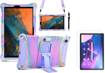 Чехол с ремешком для LENOVO TAB M10 PLUS 10,6 3 GEN TB128XU TB125FU + стекло стилус