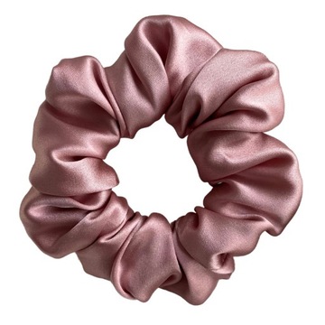 XL MAGBERRY шелковая резинка для волос-розовое золото