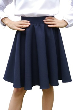 юбка для девочек с колесами темно-синего цвета 134