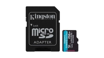 Карта памяти MicroSDXC Kingston Canvas Go Plus 256GB