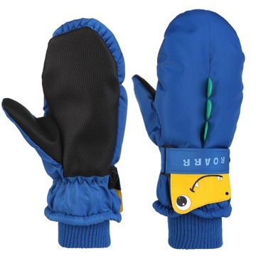 Дитячі лижні рукавички Ortalion зимові товсті теплі MORAJ