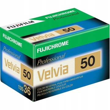 Цветной негатив Fujifilm Velvia 50 35 мм 36 кадров