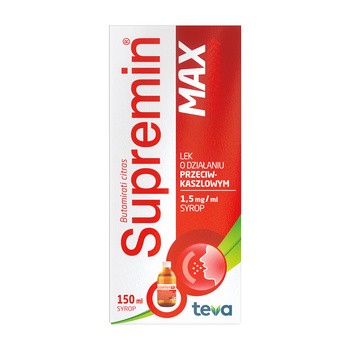 Supremin Max 1,5 мг/мл сироп 150 мл
