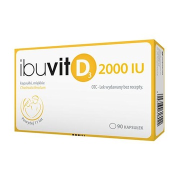 Ibuvit D3 2000 МО, 90 капс.