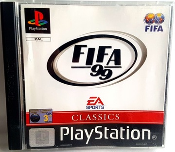 FIFA 99 УНИКАЛЬНЫЙ ОДНА ИЗ САМЫХ РАННИХ ИГР PSX/PS2 / PS3 ST КОЛЛЕКЦИОННЫЙ