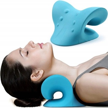 Cervical Pillow Relieve Neck Pain Blue