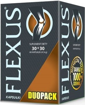 Flexus здорові суглоби 30 ковпачків + 30 ковпачків DUOPACK