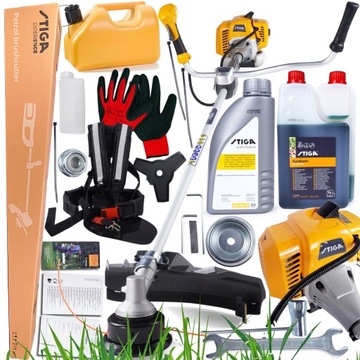 МОЩНЫЙ БЕНЗИНОВЫЙ КУСТОРЕЗ STIGA BC 545B 1,7 Л. С. GIGA XXXL