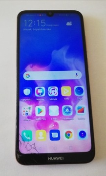 Смартфон HUAWEI Y6 2019 32/2GB (MRD-LX1) слегка поврежден
