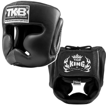 Тренировочный боксерский шлем Top King Empower Black r. M