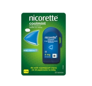 Nicorette Coolmint 20pcs tab. для всасывания никотина