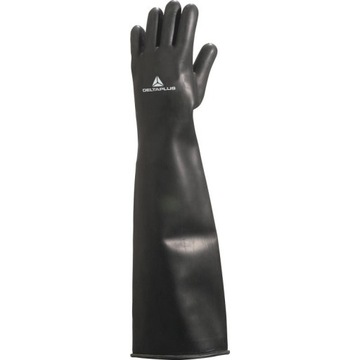 Довгі гумові рукавички LA600 робочі кислотостійкі водонепроникні