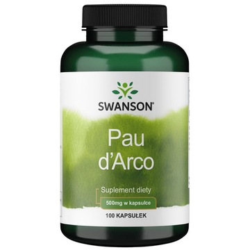 Swanson PAU D'ARCO Pau Darco 500 мг 100 капс