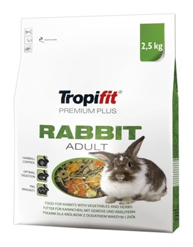 Tropifit Premium plus rabbit adult 2,5kg