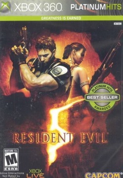 RESIDENT EVIL 5 (PLATINUM HITS) (XBOX 360)