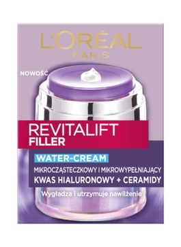 Loreal Revitalift Filler укрепляющий крем для лица с гиалуроновой кислотой